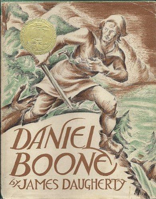 Daniel Boone with Original Lithographs in Color by the Author - NJExpat