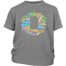 Load image into Gallery viewer, Father&#39;s Day T-shirt Gift Tee for all Dads in many languages - NJExpat