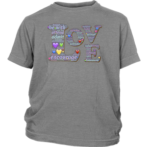 Love & Hearts T-shirt Gift Tee for everyone and everyone - NJExpat