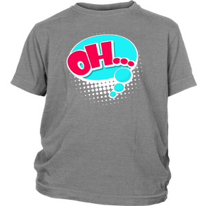 OH! T-Shirt Gift Tee Speech Bubble Cartoon Comic style - NJExpat