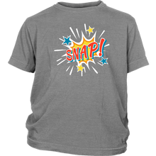 Load image into Gallery viewer, Snap T-shirt Cartoon Comic Boom Gift Tee for everyone - NJExpat
