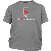 Load image into Gallery viewer, This Girl Loves Latin Music T-shirt Tee Gift - NJExpat