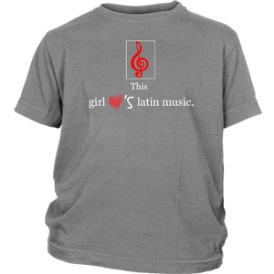 This Girl Loves Latin Music T-shirt Tee Gift - NJExpat