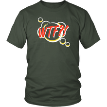 Load image into Gallery viewer, WTF! Cartoon Comic T-shirt Gift Tee - NJExpat