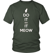 Load image into Gallery viewer, Do It, Do It Meow T-shirt Gift for Cat lovers pet owners - NJExpat