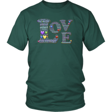 Load image into Gallery viewer, Love &amp; Hearts T-shirt Gift Tee for everyone and everyone - NJExpat