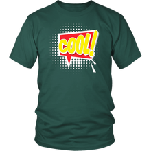 Load image into Gallery viewer, Cool! T-shirt Gift Tee Cartoon Comic Speech Bubble - NJExpat