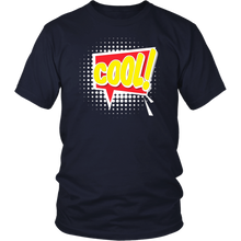 Load image into Gallery viewer, Cool! T-shirt Gift Tee Cartoon Comic Speech Bubble - NJExpat