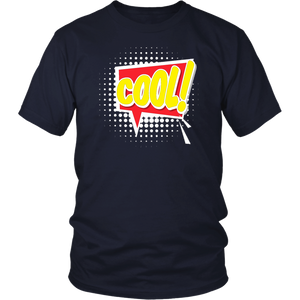 Cool! T-shirt Gift Tee Cartoon Comic Speech Bubble - NJExpat