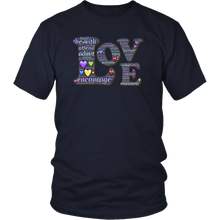 Load image into Gallery viewer, Love &amp; Hearts T-shirt Gift Tee for everyone and everyone - NJExpat