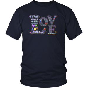 Love & Hearts T-shirt Gift Tee for everyone and everyone - NJExpat