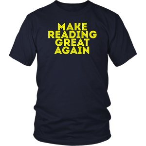 Make Reading Great Again T-shirt Gift Tee for all - NJExpat