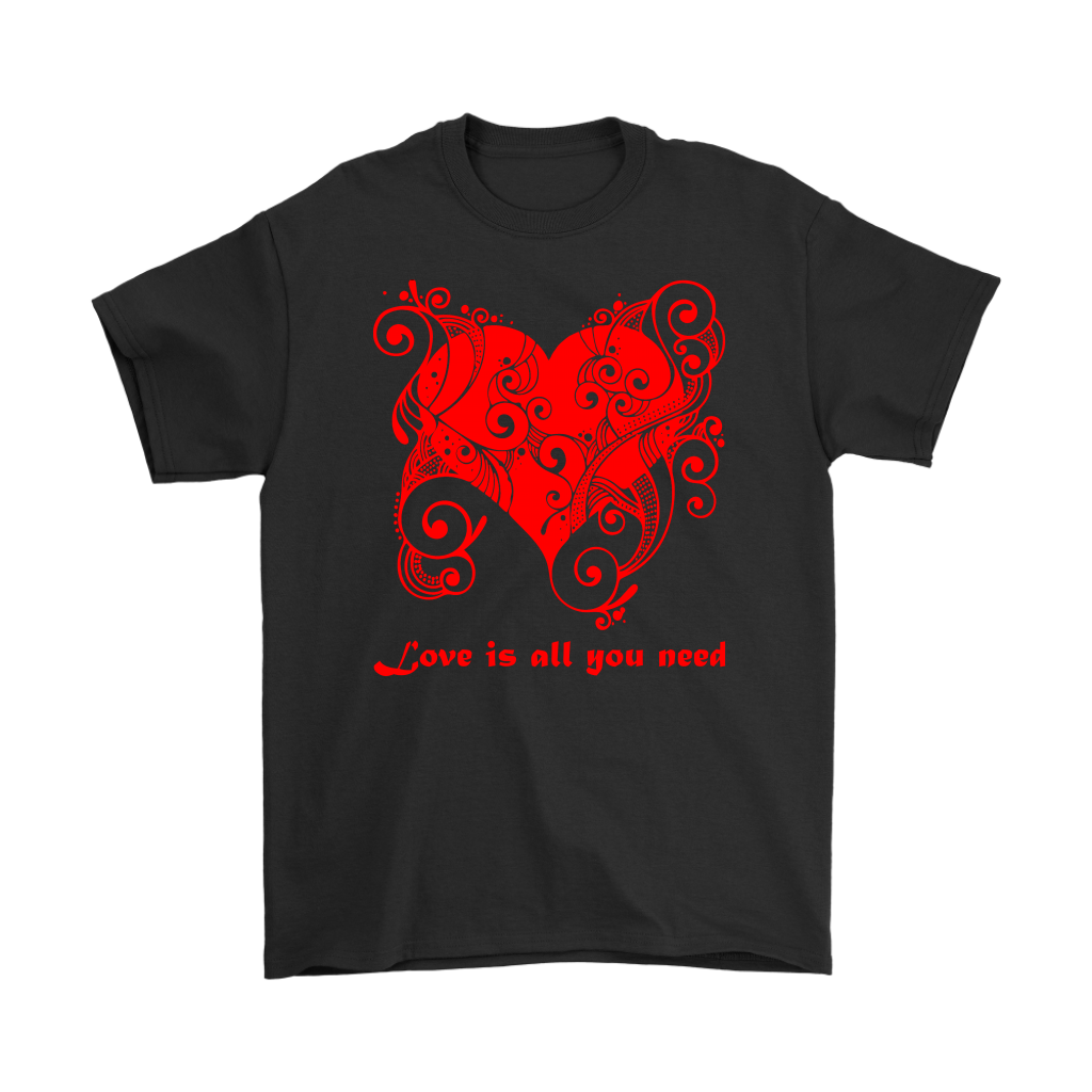 Love is all you need Hearts T-shirt - NJExpat