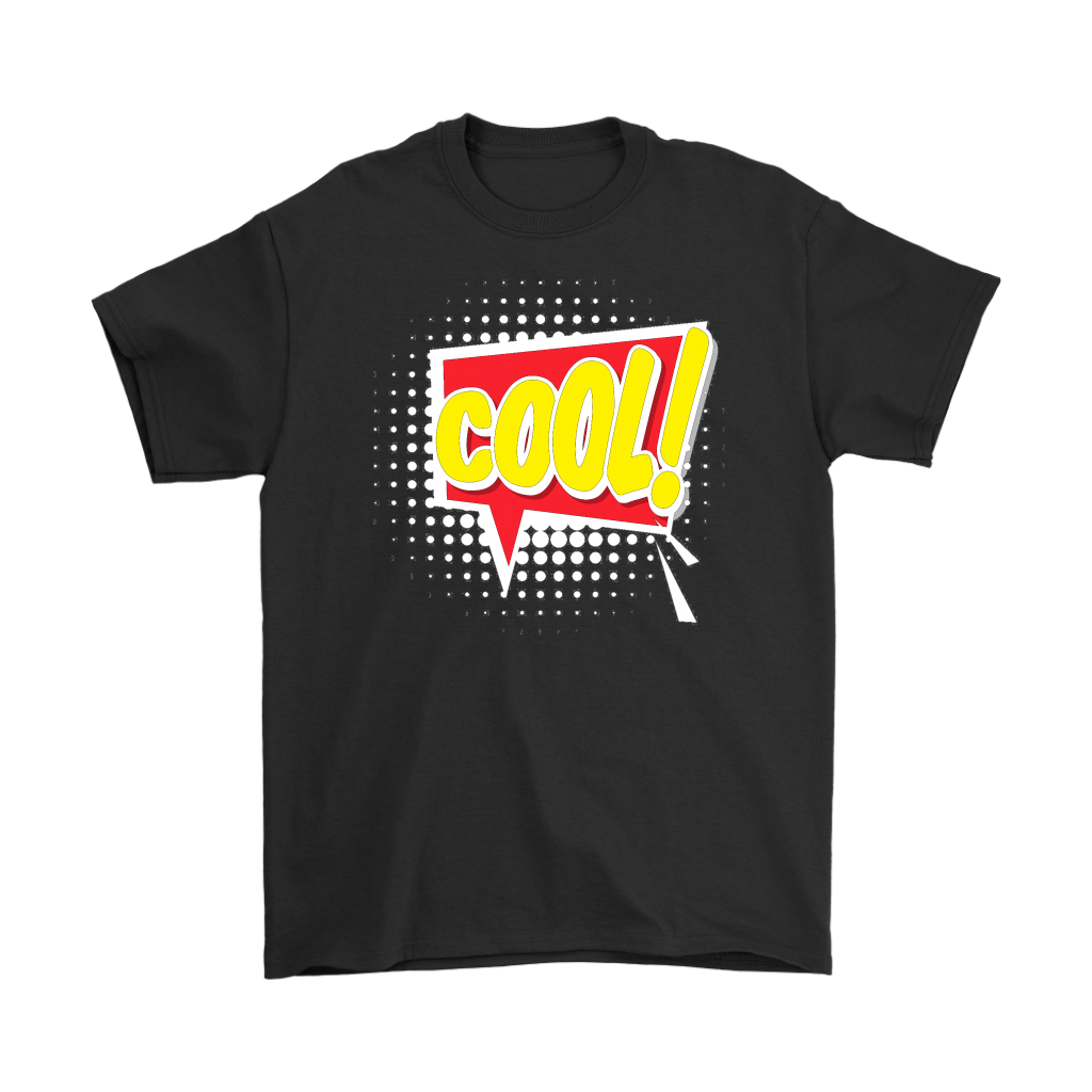 Cool! T-shirt Gift Tee Cartoon Comic Speech Bubble - NJExpat