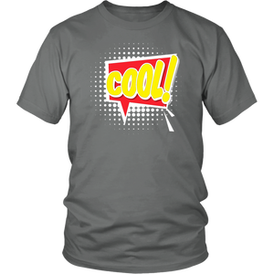 Cool! T-shirt Gift Tee Cartoon Comic Speech Bubble - NJExpat