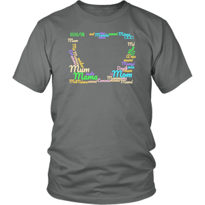 Mothers Day T-shirt, Mom in many languages Gift Tee-shirt - NJExpat