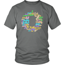 Load image into Gallery viewer, Father&#39;s Day T-shirt Gift Tee for all Dads in many languages - NJExpat