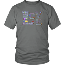 Load image into Gallery viewer, Love &amp; Hearts T-shirt Gift Tee for everyone and everyone - NJExpat