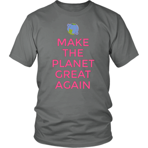 Macron to Congress: 'Make the Planet Great Again' T-shirt - NJExpat