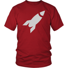 Load image into Gallery viewer, Rocket T-shirt, Taking Off Gift 4 kids, teens, dads, every1 - NJExpat