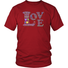 Load image into Gallery viewer, Love &amp; Hearts T-shirt Gift Tee for everyone and everyone - NJExpat