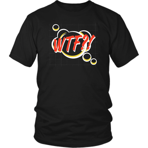 WTF! Cartoon Comic T-shirt Gift Tee - NJExpat