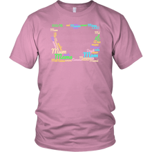 Load image into Gallery viewer, Mothers Day T-shirt, Mom in many languages Gift Tee-shirt - NJExpat