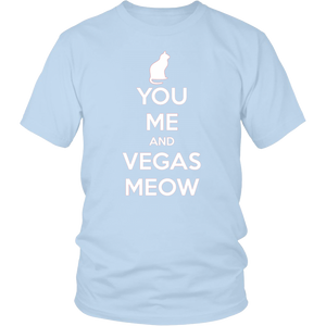 You, Me and Vegas Meow T-shirt Gift for Cat Lovers Pet Owner - NJExpat