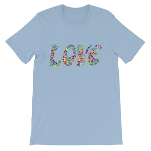 Love is all you need, Valentines Day Heart T-shirt Tee Short-Sleeve Unisex T-Shirt - NJExpat