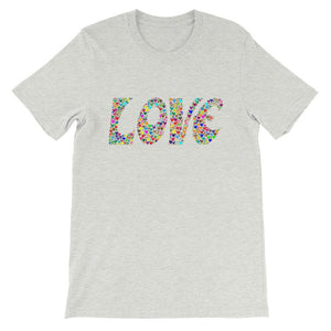 Love is all you need, Valentines Day Heart T-shirt Tee Short-Sleeve Unisex T-Shirt - NJExpat