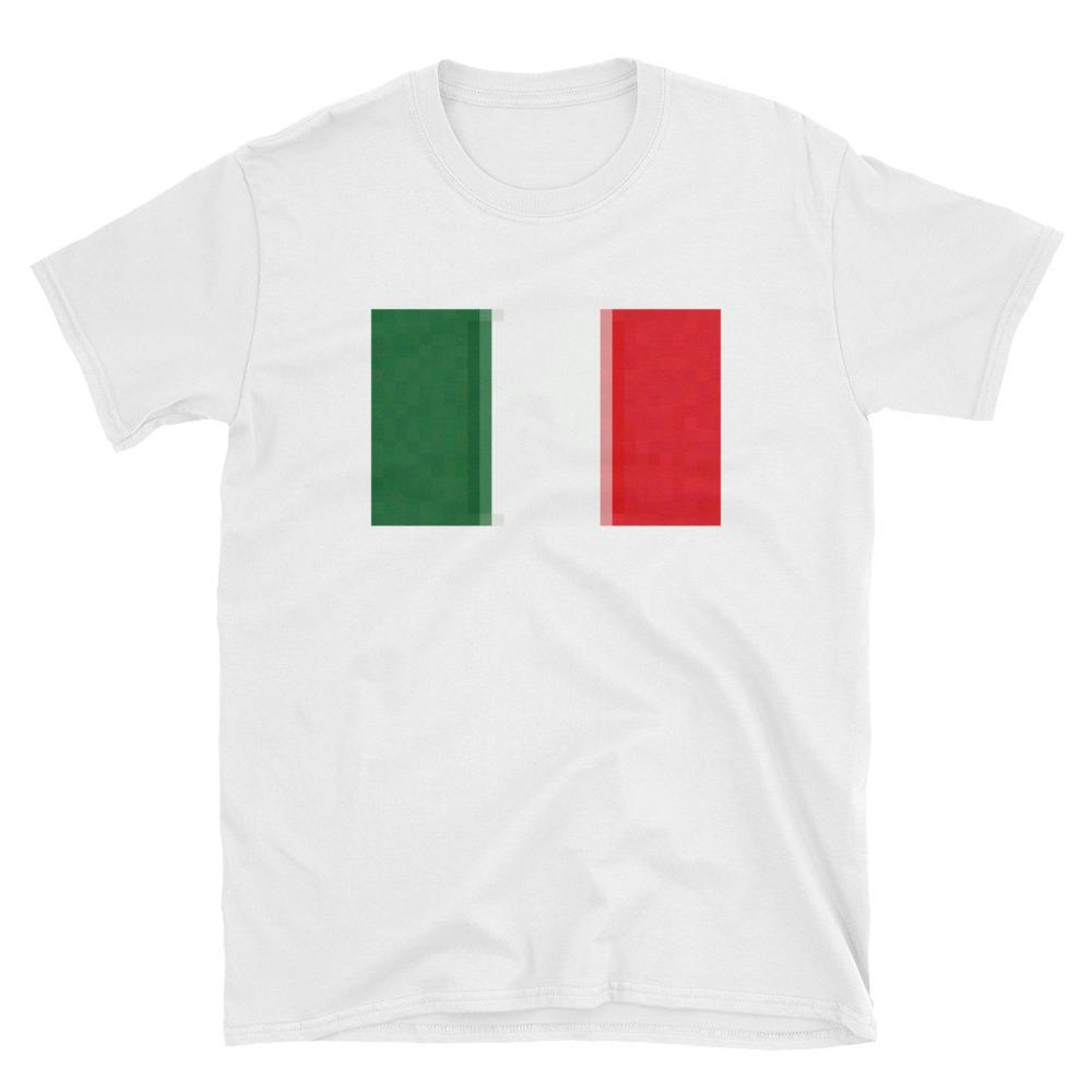 Italian National Flag, Colors of Italy, imageShort-Sleeve Unisex T-Shirt - NJExpat