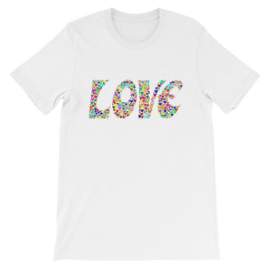 Love is all you need, Valentines Day Heart T-shirt Tee Short-Sleeve Unisex T-Shirt - NJExpat