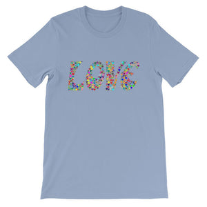 Love is all you need, Valentines Day Heart T-shirt Tee Short-Sleeve Unisex T-Shirt - NJExpat