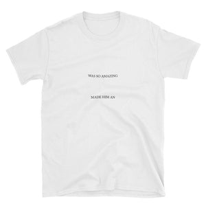 Daddy is an Angel Short-Sleeve Unisex T-Shirt - NJExpat