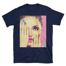 Load image into Gallery viewer, Coy peekaboo lady pixelart Short-Sleeve Unisex T-Shirt - NJExpat