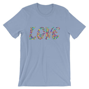 Love is all you need, Valentines Day Heart T-shirt Tee Short-Sleeve Unisex T-Shirt - NJExpat