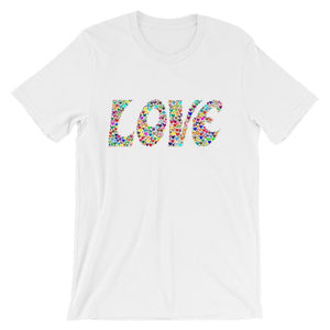 Love is all you need, Valentines Day Heart T-shirt Tee Short-Sleeve Unisex T-Shirt - NJExpat