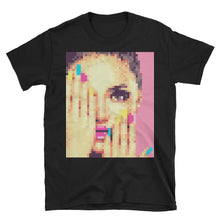 Load image into Gallery viewer, Coy peekaboo lady pixelart Short-Sleeve Unisex T-Shirt - NJExpat