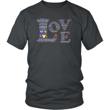 Load image into Gallery viewer, Love &amp; Hearts T-shirt Gift Tee for everyone and everyone - NJExpat