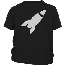 Load image into Gallery viewer, Rocket T-shirt, Taking Off Gift 4 kids, teens, dads, every1 - NJExpat