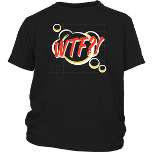 WTF! Cartoon Comic T-shirt Gift Tee - NJExpat