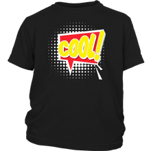 Load image into Gallery viewer, Cool! T-shirt Gift Tee Cartoon Comic Speech Bubble - NJExpat