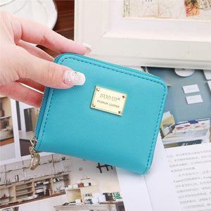 Leather Mini Wallet for holding Cards, Keys & Coins, free shipping - NJExpat