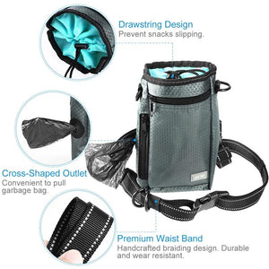 Dog Walking Bag with Built-in Poop Bag Dispenser, free shipping - NJExpat