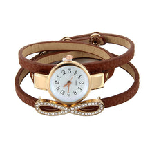 Load image into Gallery viewer, Leather Quartz Analog Wrist Watch, free shipping - NJExpat