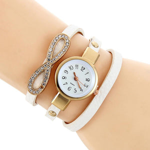 Leather Quartz Analog Wrist Watch, free shipping - NJExpat