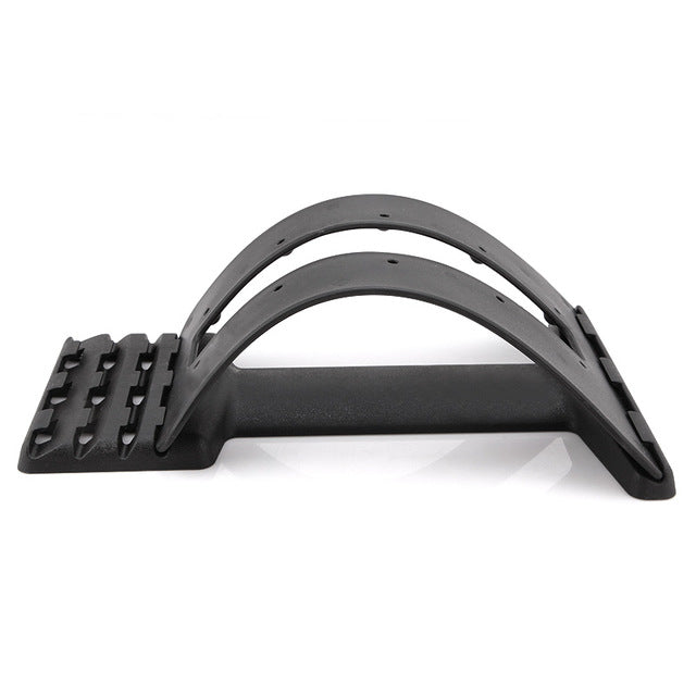 Lumbar disc protrusion Orthodontic device Back Stretcher Arch Spine Pain Relief Chiropractic Stretching Magic Lumbar Support - NJExpat