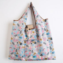 Load image into Gallery viewer, Nylon Large Tote Eco Reusable Polyester Portable Shoulder Handbag Folding Shopping - NJExpat