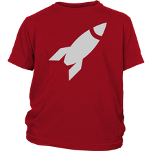 Load image into Gallery viewer, Rocket T-shirt, Taking Off Gift 4 kids, teens, dads, every1 - NJExpat