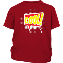 Load image into Gallery viewer, Cool! T-shirt Gift Tee Cartoon Comic Speech Bubble - NJExpat